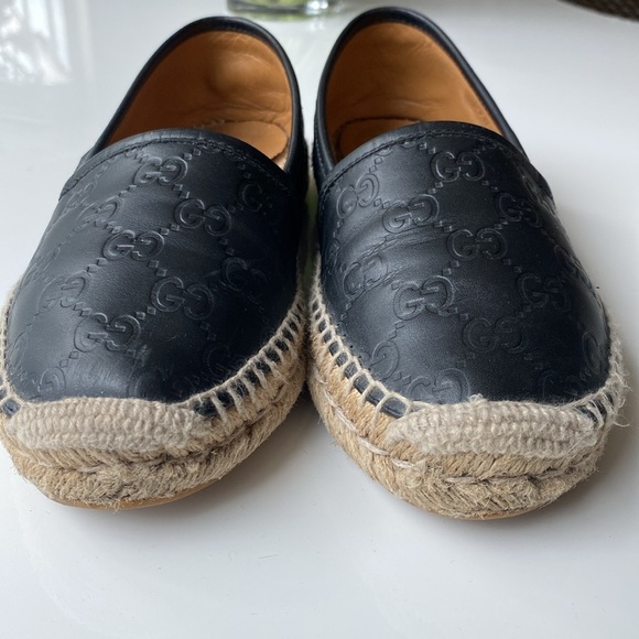 Authentic Gucci Monogram Espadrilles - Picture 2 of 9